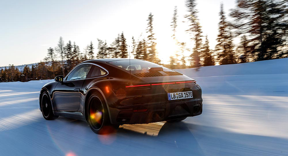 Snart dags för nya Porsche 911