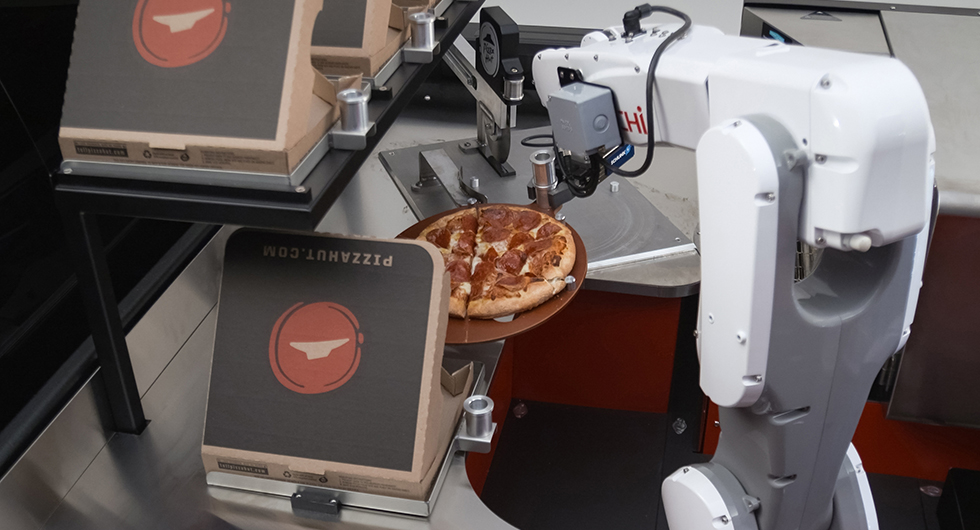 Pizzaleverans på vätgas