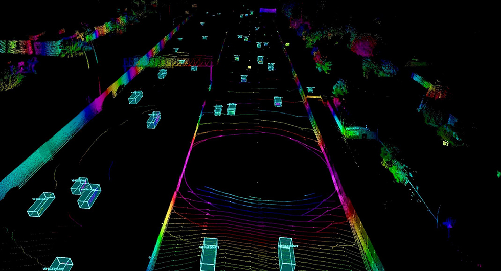 Volvo visar detaljerad laserradar