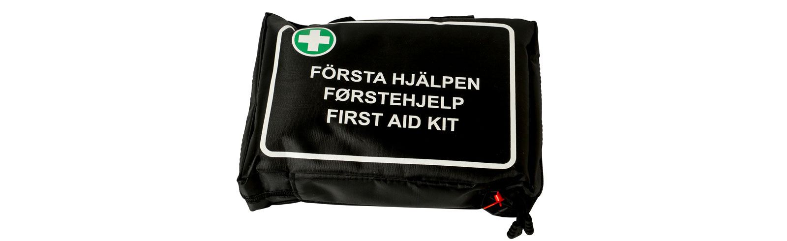 Bild 1: Clas Ohlsons första hjälpen-kit och...