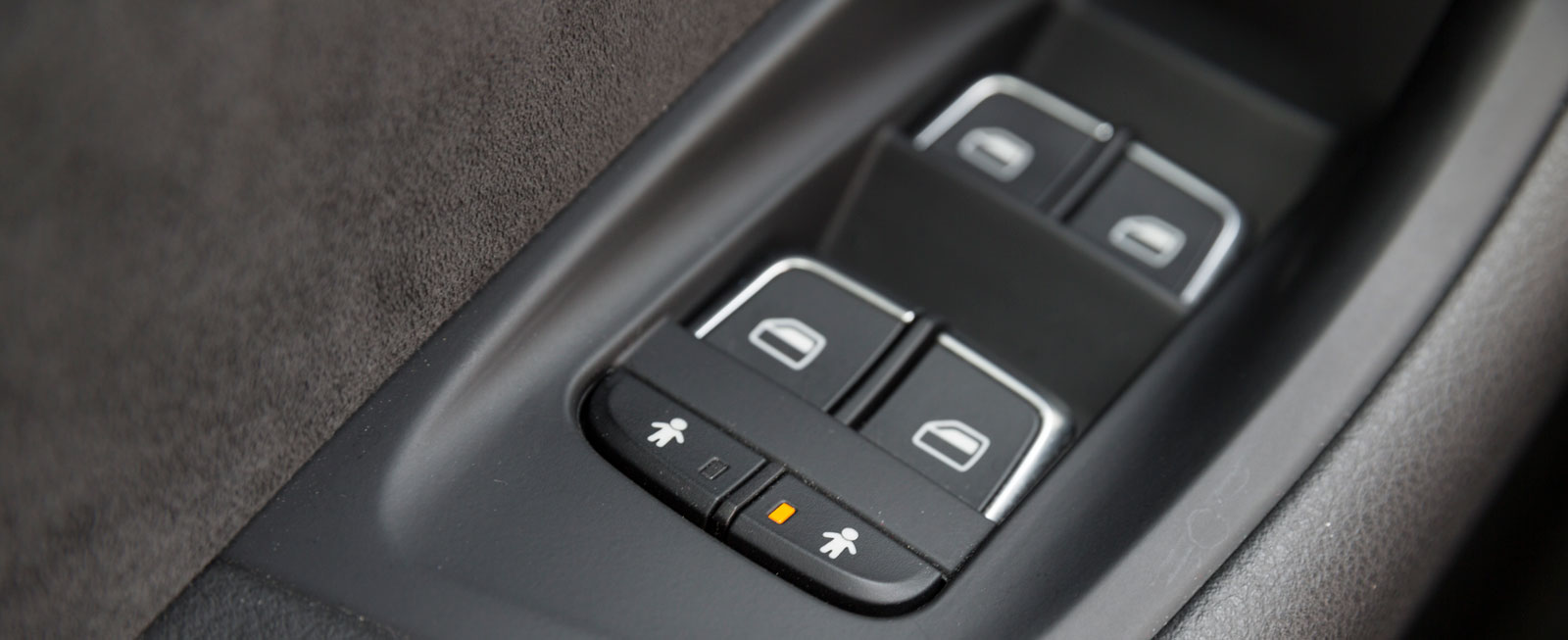 Audi är ensam om att ha elektriska barnsäkerhetslås som standard.