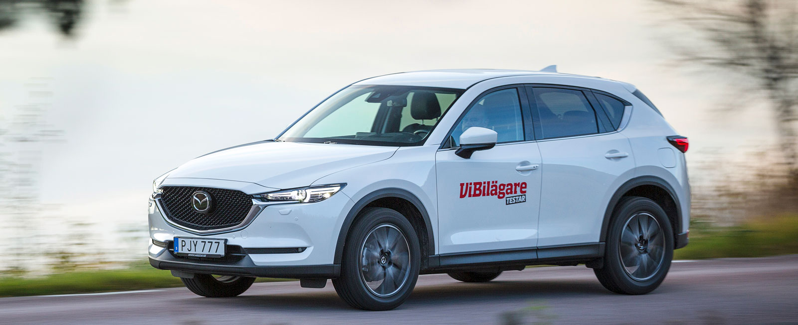 Test: Mazda CX-5, Nissan X-Trail och Renault Koleos (2017)
