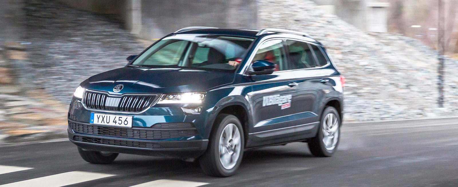 Test: Nissan Qashqai, Skoda Karoq och Opel Grandland X (2018)