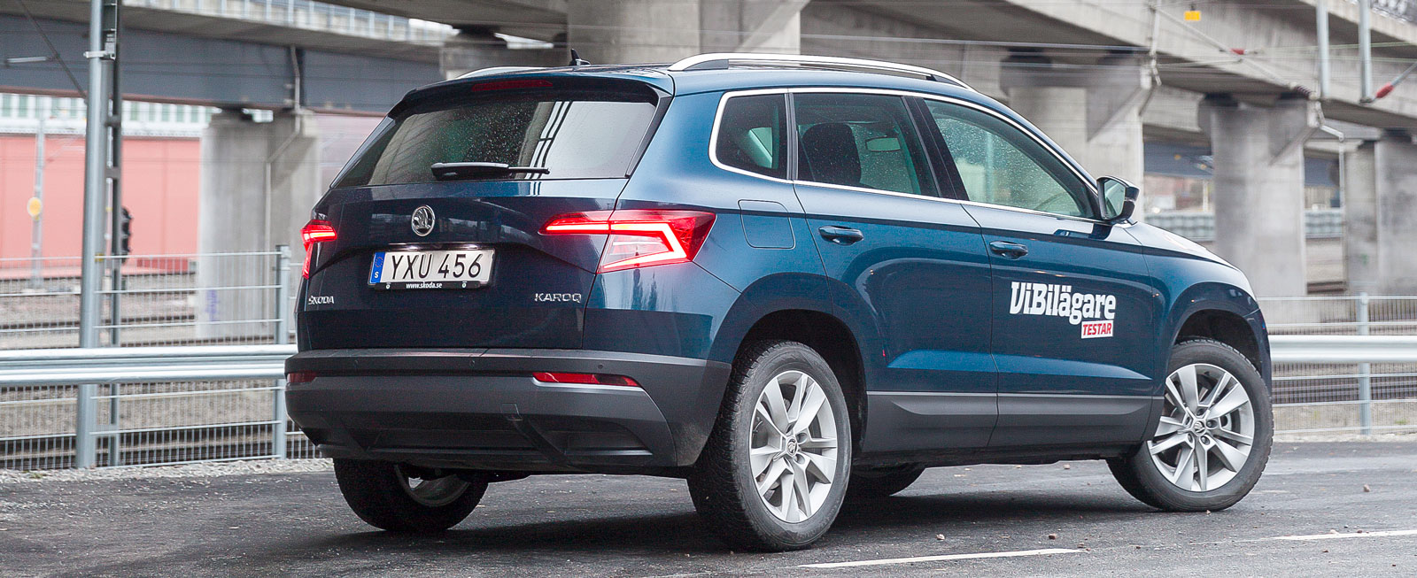Test: Nissan Qashqai, Skoda Karoq och Opel Grandland X (2018)