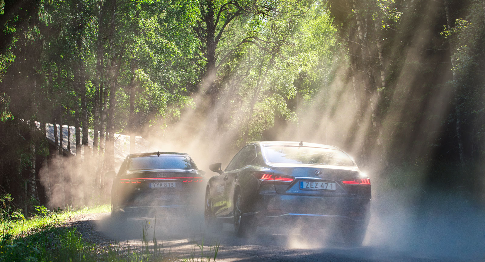 Test: Audi A8, Lexus LS och Mercedes S-klass (2018)