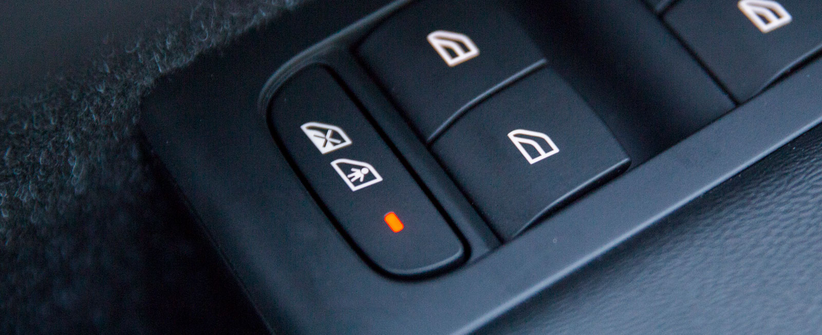 För 900 kr kan Volvo utrustas med elektriska barnsäkerhetslås.