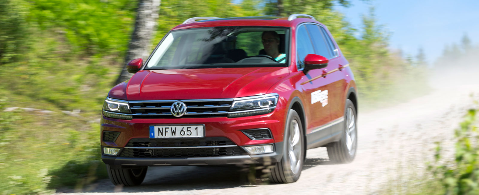 Test: Hyundai Tucson, Nissan X-Trail och Volkswagen Tiguan (2016)