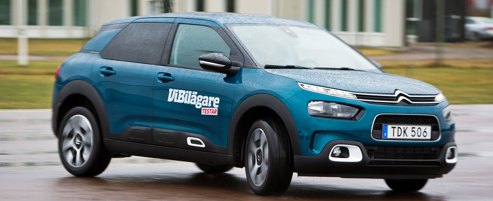Test: Citroën C4 Cactus, Ford EcoSport och Hyundai Kona (2018)