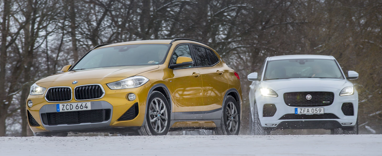 BMW X2 byggs i tyska Regensburg, Jaguar, som märkets första modell, hos Magna i Österrike.