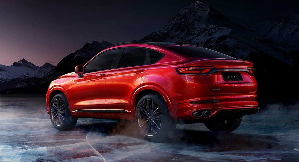 Geely FY11 baseras på Volvo XC40