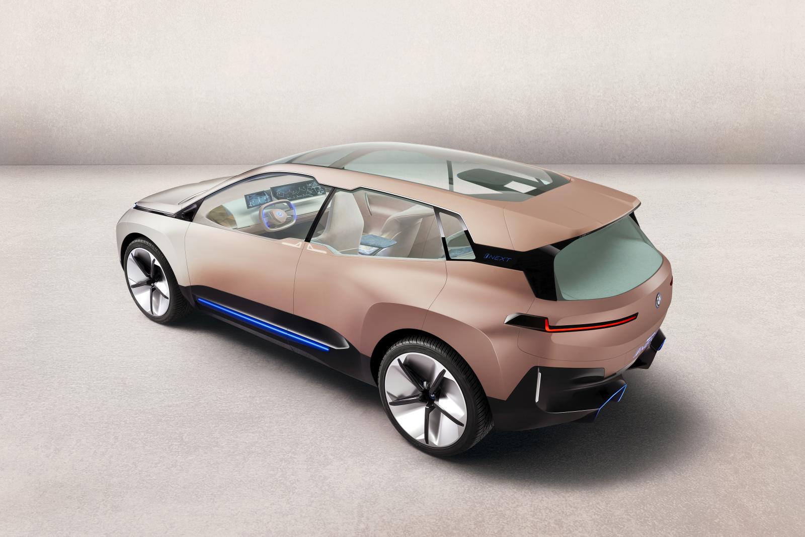Dold teknik i framtidens interiör från BMW