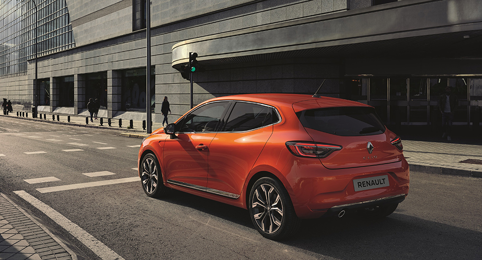 Renault Clio visar upp sitt yttre