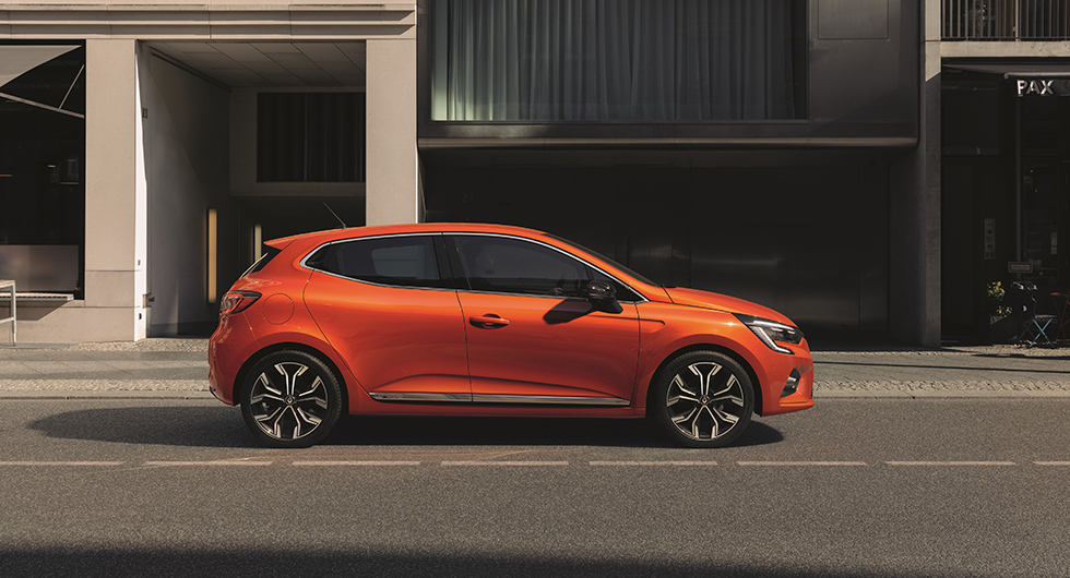 Renault Clio visar upp sitt yttre
