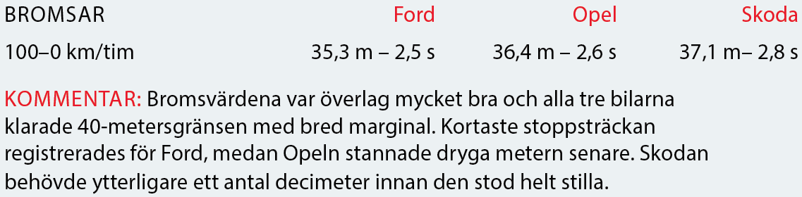 Testvärden: Insignia, Superb & Mondeo (2017)