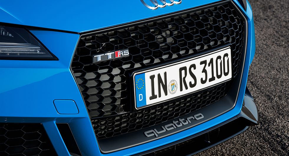Audi TT RS mer maskulin
