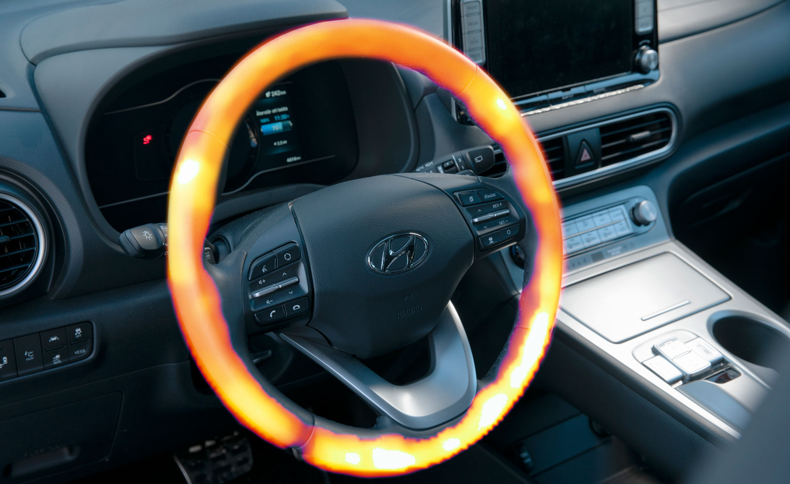Hyundai tog det lite lugnare och blev inte fullt så varm.