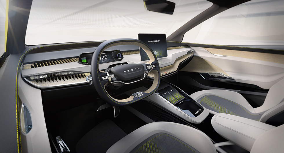 Skoda Vision iV skådar in i framtiden