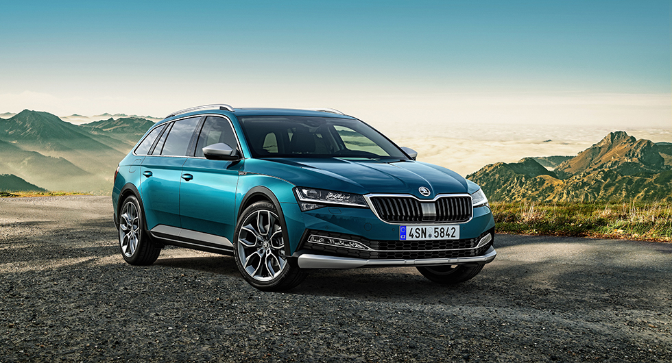 Skoda Superb Scout.
