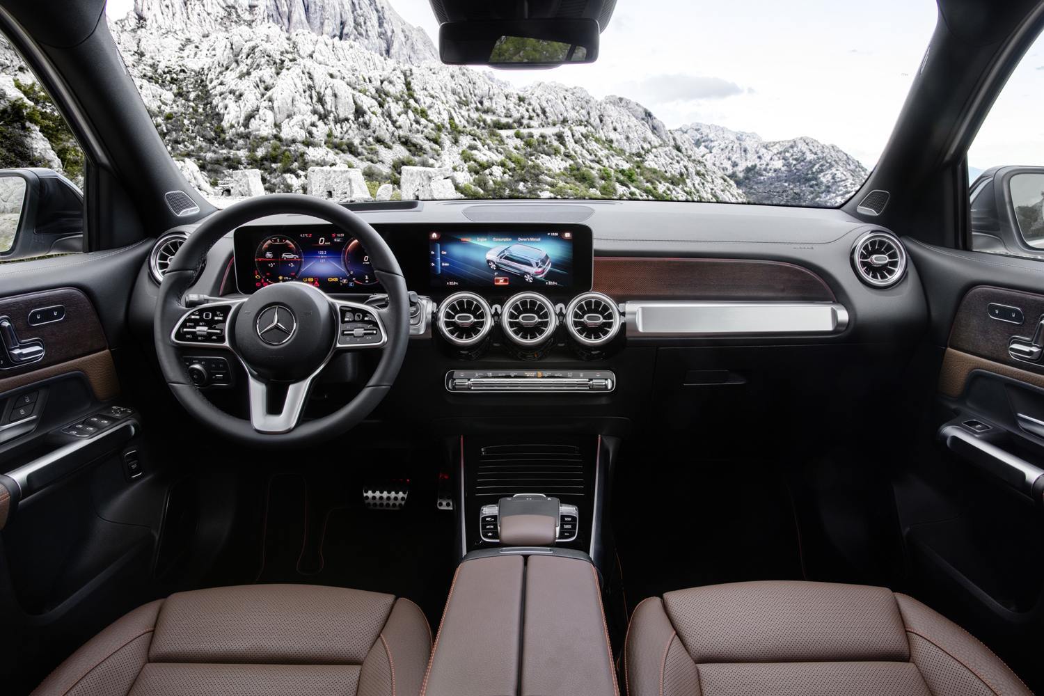 Sjutsitsiga mellansyskonet Mercedes GLB