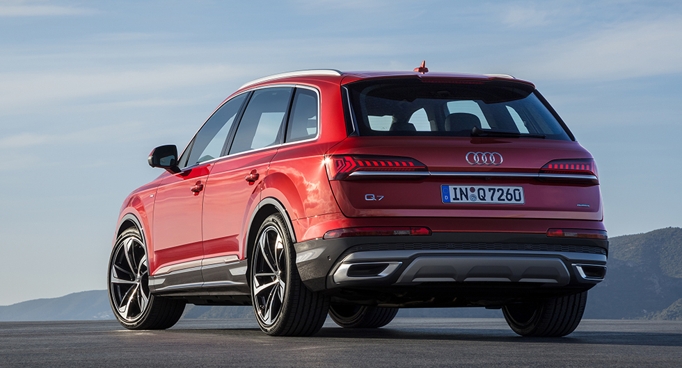 Audi Q7 digitaliseras och mildras