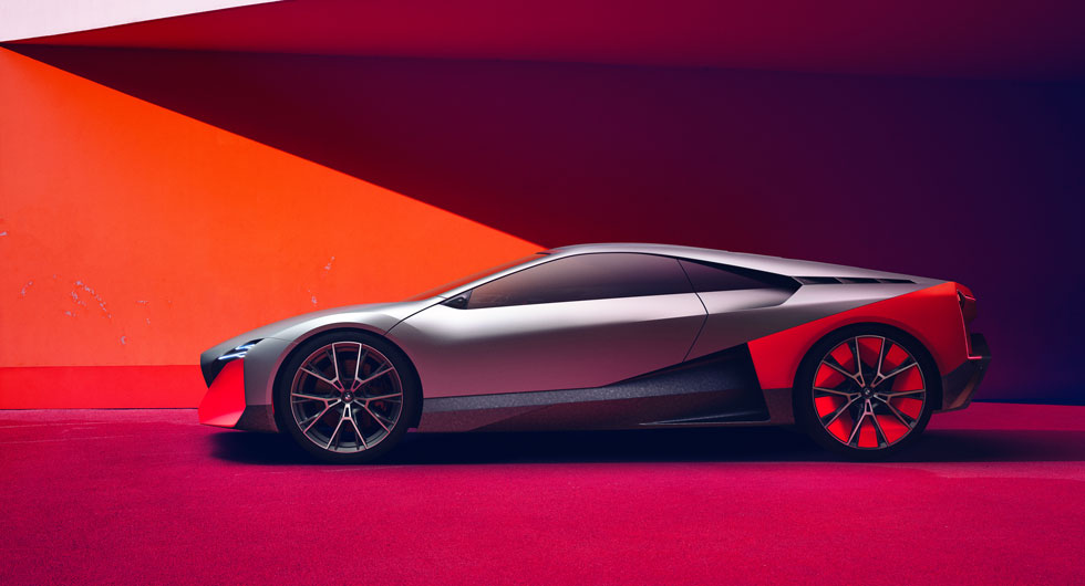 BMW Vision M NEXT kan bli framtidens sportbil