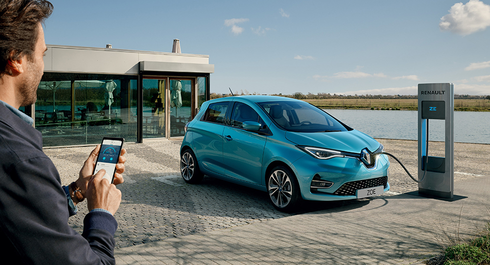 Nya Renault Zoe kan snabbladdas