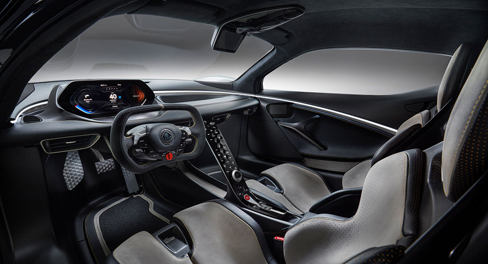 Lotus presenterar den sportiga elbilen Evija