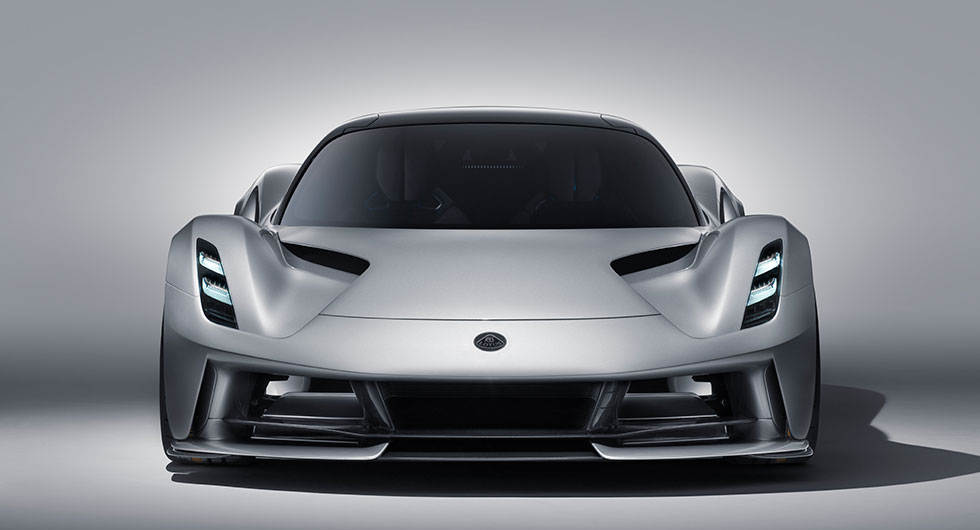 Lotus presenterar den sportiga elbilen Evija