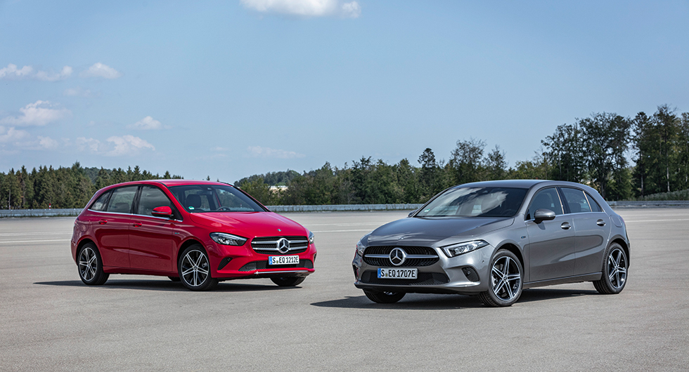 Mercedes A-klass och B-klass får sladd