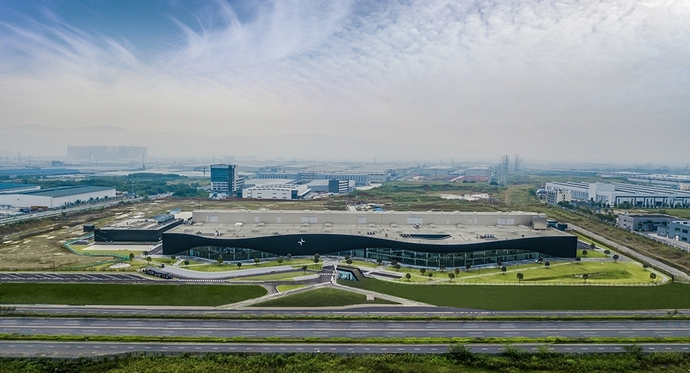 Nu byggs Polestarbilar i Kina