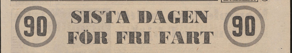 Döden döden för fri fart