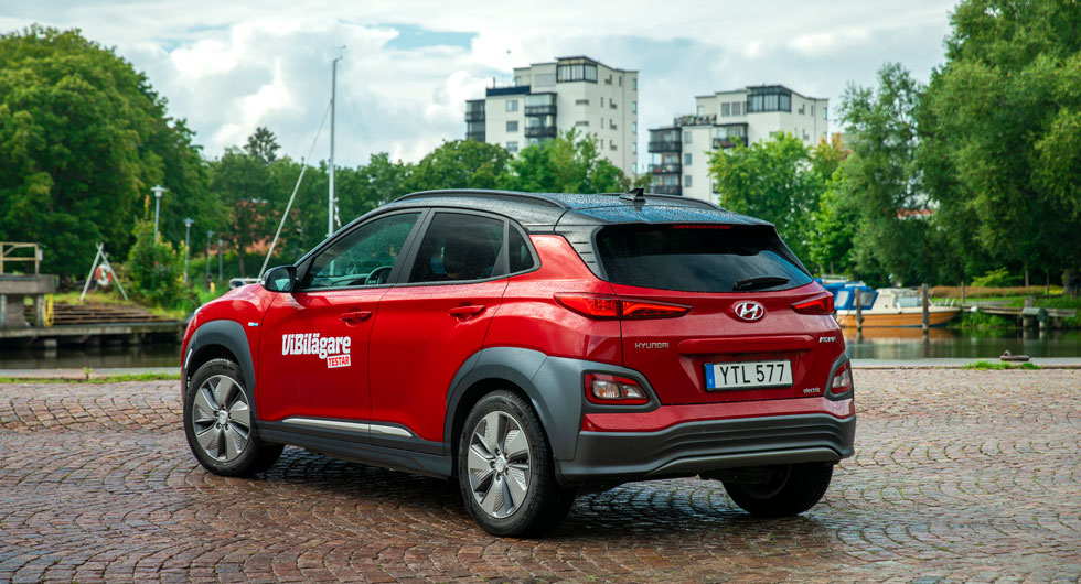 Testvärden: Hyundai Kona Electric, Kia e-Soul och Nissan Leaf