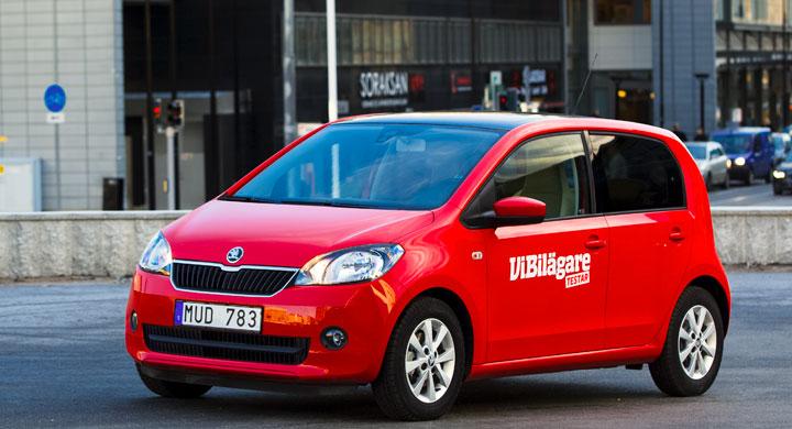 Skodas lilla citybil Citigo får högst betyg bland mikrobilarna med årsmodell mellan 2012-2014. Foto: Skoda.