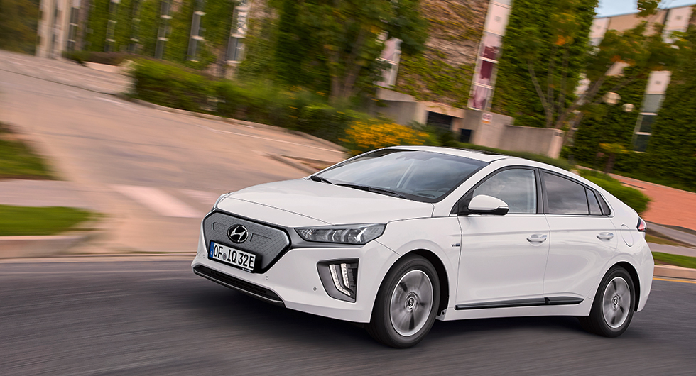 Uppdaterade Ioniq Electric.