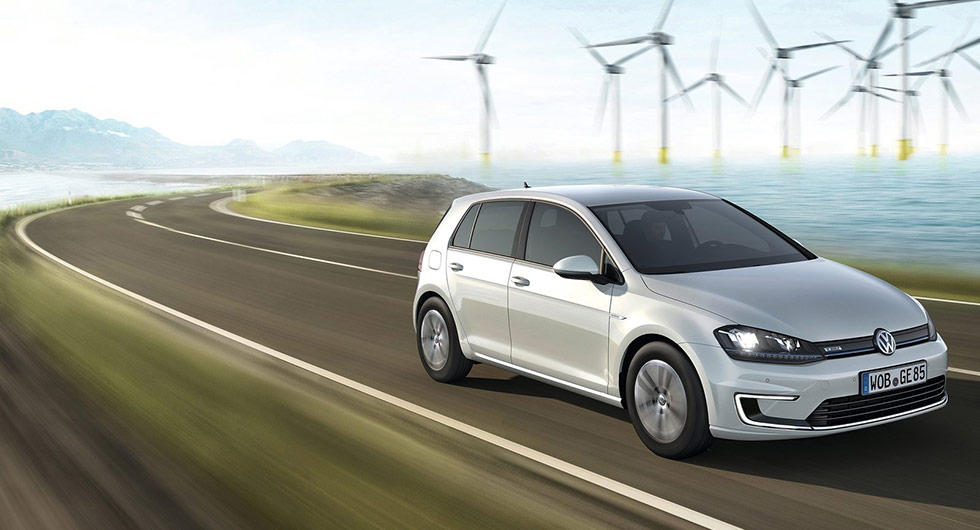 VW e-Golf har tappat 53 procent.