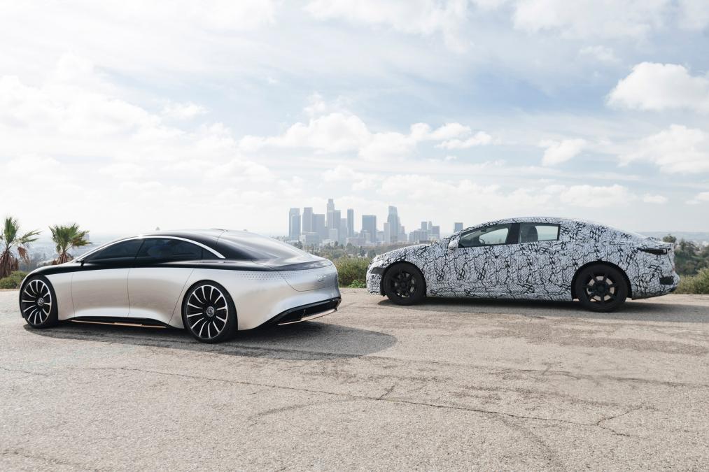 Mercedes EQS smygvisad – här är nya toppmodellen med eldrift