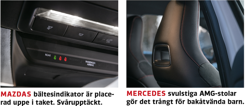 Test: BMW 118i, Mazda 3 Skyactiv-X och Mercedes A200 (2020)