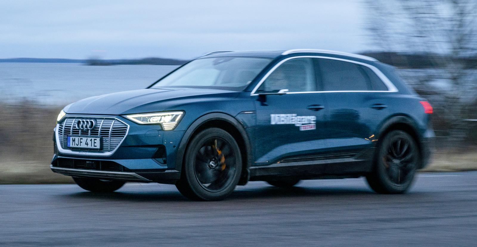 Test: Audi E-tron, Jaguar I-Pace, Mercedes EQC och Tesla Model X (2020)