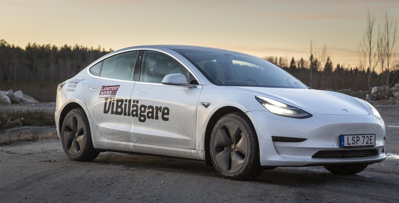 Långtest: Tesla Model 3 (2020)