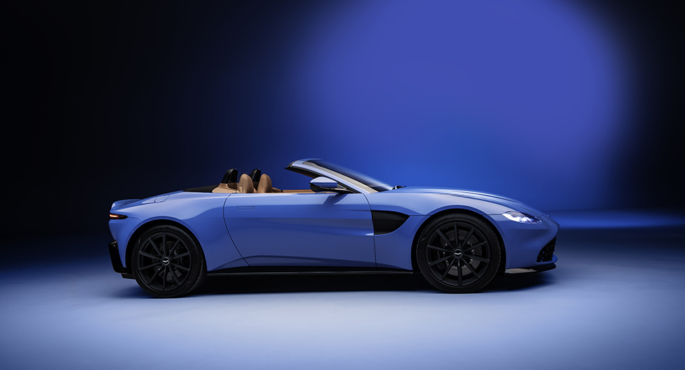 Aston Martin Vantage Roadster kapar taket på rekordtid