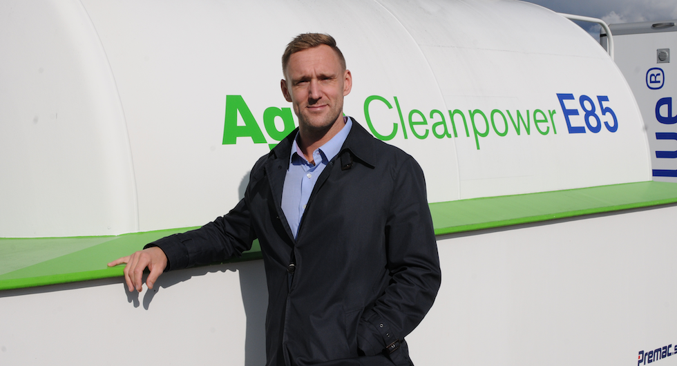Martin Engström, affärschef Lantmännen Agroetanol.