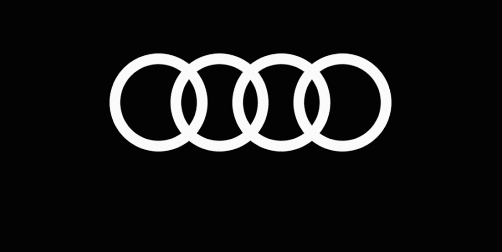 Volkswagen och Audi visar upp nya "coronalogotyper"