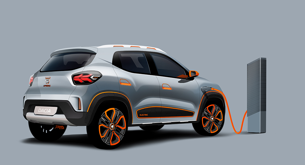 Dacia Spring Electric en eldriven minisuv för betongdjungeln