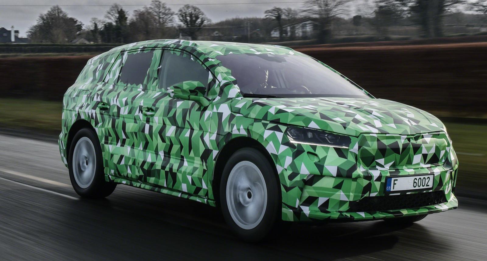 Skoda Enyaq – fler detaljer om nya elsuven avslöjade