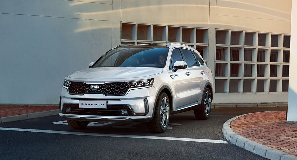 Döda vinkeln i blickfånget på nya Kia Sorento