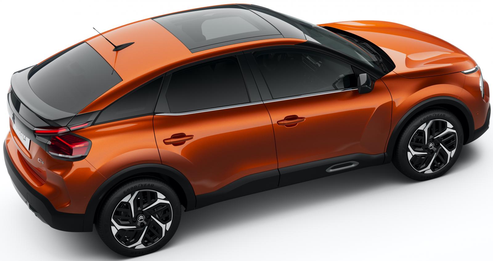 Här är nya Citroën C4 – nu som crossover med eldrift