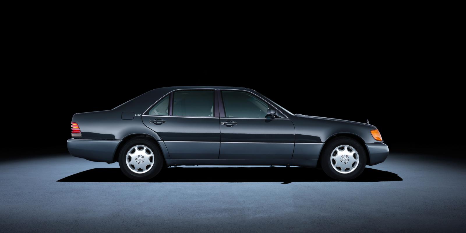 Mercedes S-klass genom tiderna: Spjutspetsbilen snart i ny generation