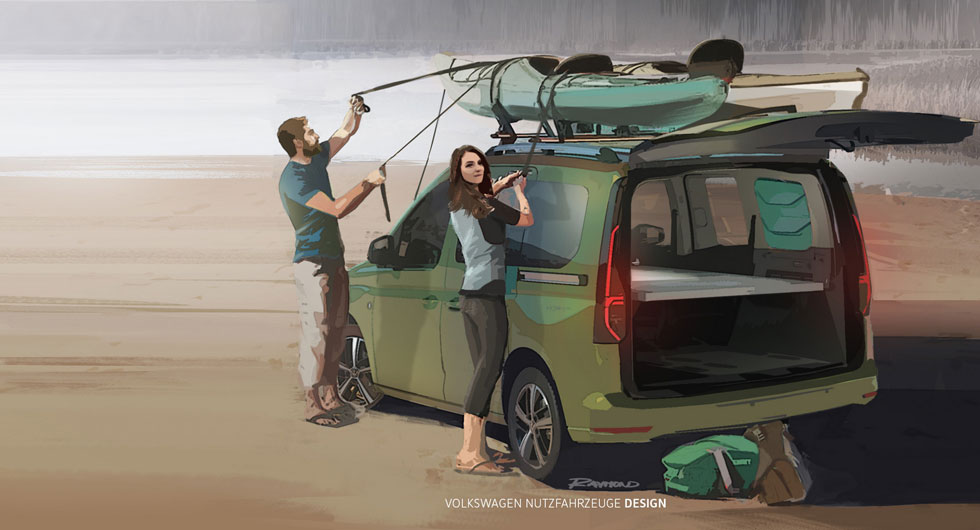 Mini-camper heter Volkswagens nya campingbil