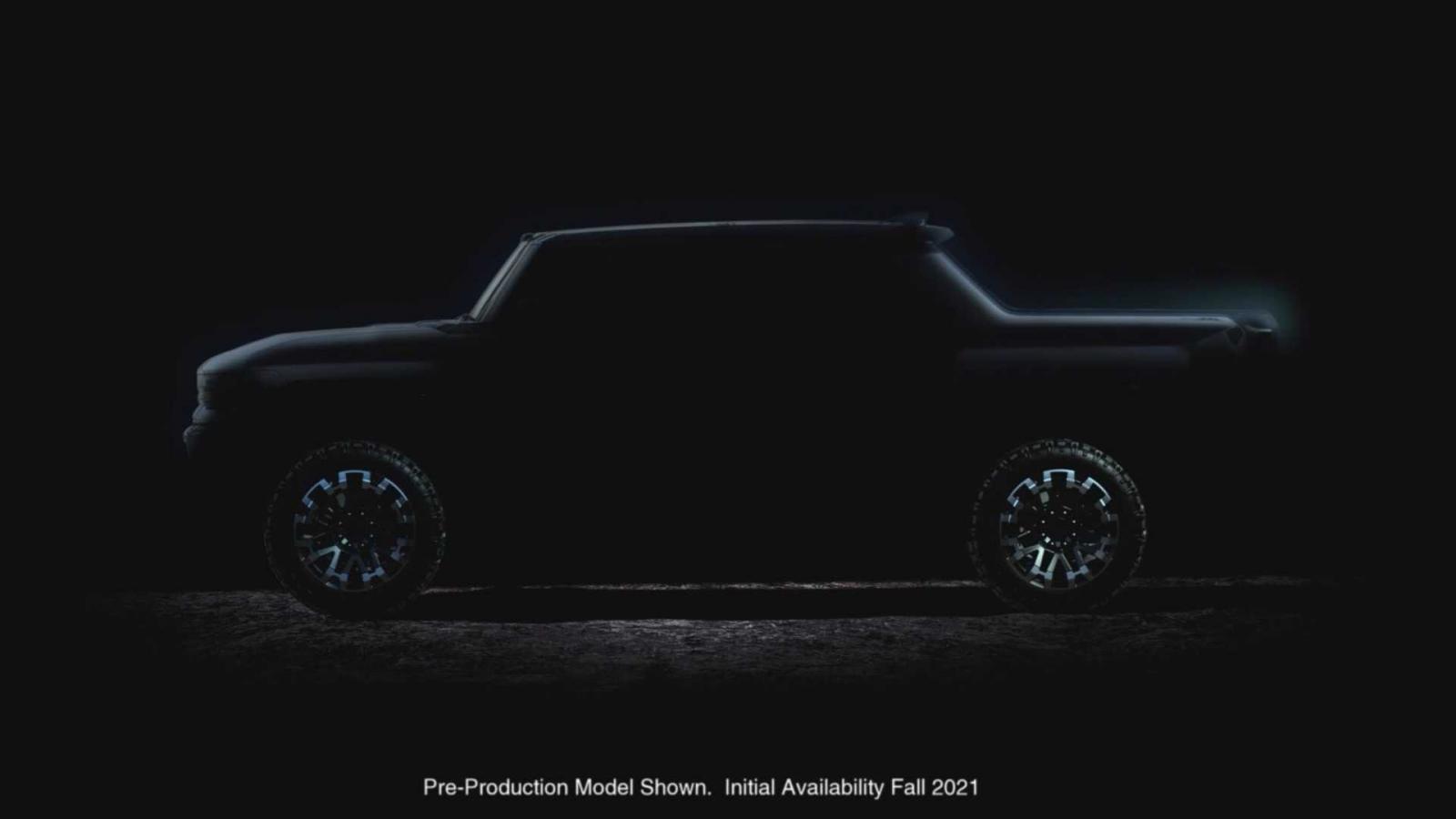 Ny teaservideo på de eldrivna Hummer-modellerna