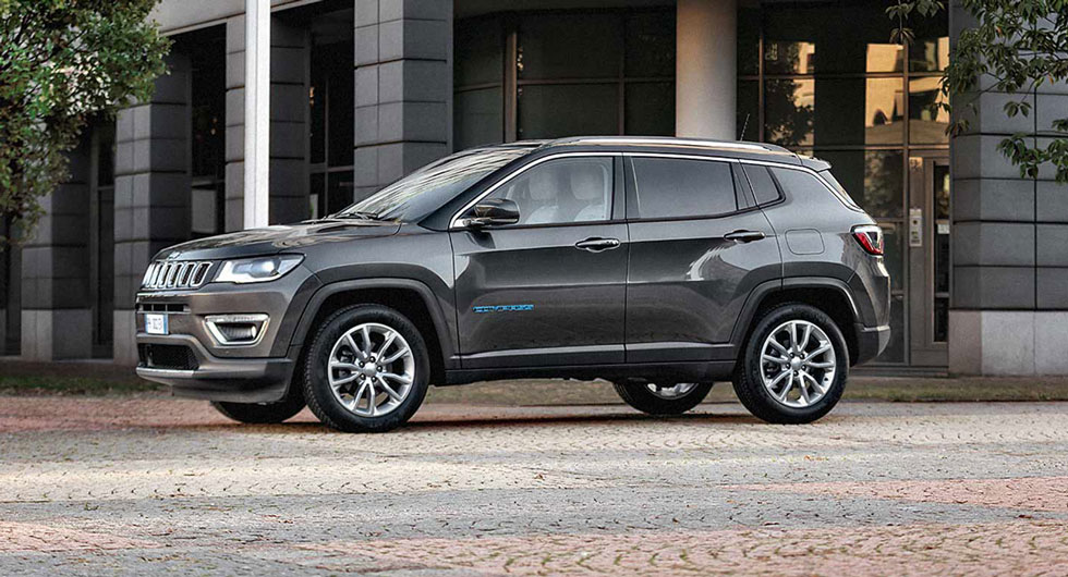 Jeeps minsta modeller Compass och Renegade blir laddhybrider